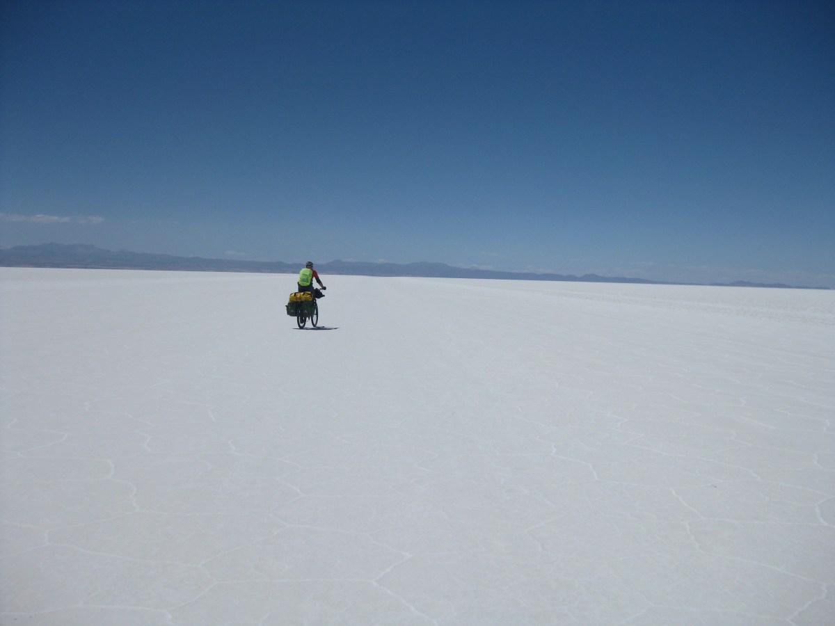 Auf dem Salar de&nbsp;Uyuni